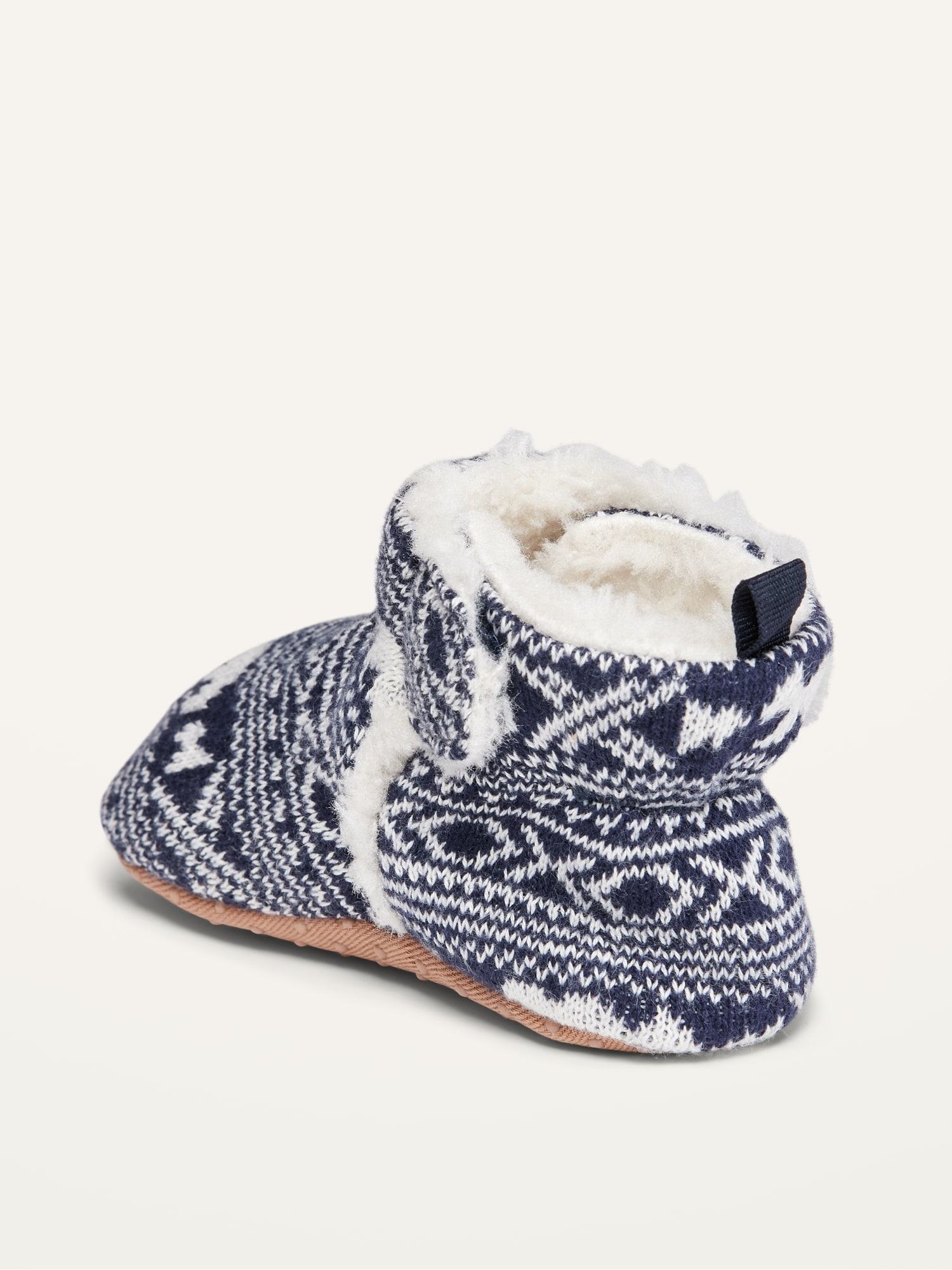 Unisex Fair Isle Booties for Baby | Old Navy