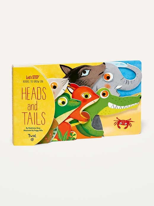 View large product image 1 of 1. "Let's STEP&#153 Books to Grow On: Heads and Tails" Board Book for Toddler & Baby