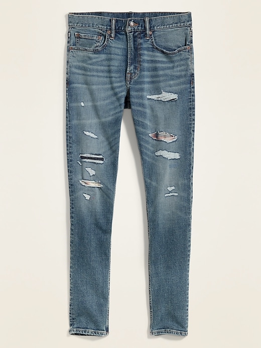 Image number 4 showing, Slim Built-In Flex Rip-and-Repair Jeans
