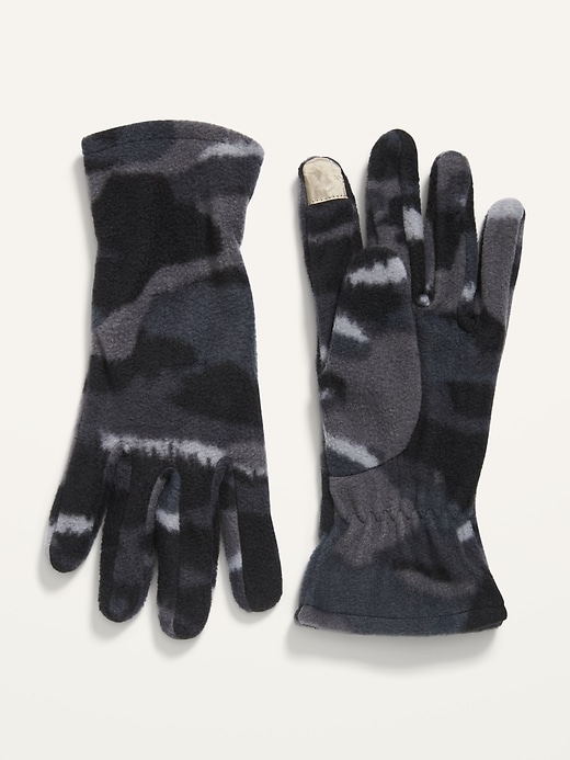 Old Navy Go-Warm Performance Fleece Text-Friendly Gloves for Women. 1