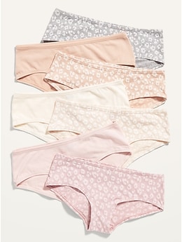 Limited Too Girls' Underwear - 100% Cotton Hipster Panties for  Girls - 8 Pack Panties for Girls (7-16), Size 6-7, Coral Assorted:  Clothing, Shoes & Jewelry