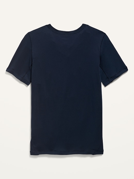 View large product image 2 of 2. Go-Dry Base-Layer Short-Sleeve Tee For Boys