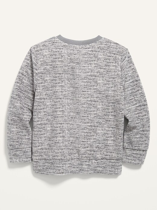 Unisex Logo-Graphic Micro Fleece Pullover Sweatshirt for Toddler | Old Navy