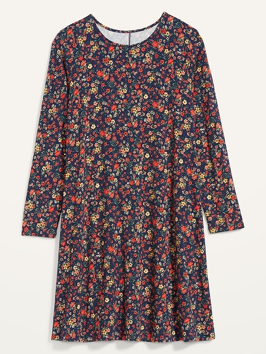 Image number 4 showing, Floral-Print Jersey-Knit Swing Dress for Women