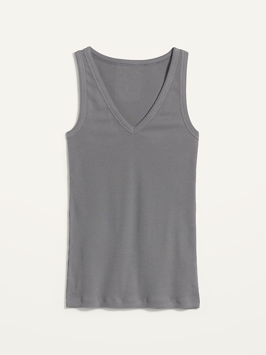 Image number 4 showing, First Layer Slim-Fit Rib-Knit Tank Top for Women