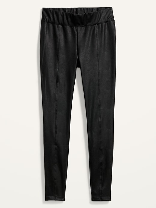 Image number 4 showing, High-Waisted Stevie Faux-Leather Pants for Women