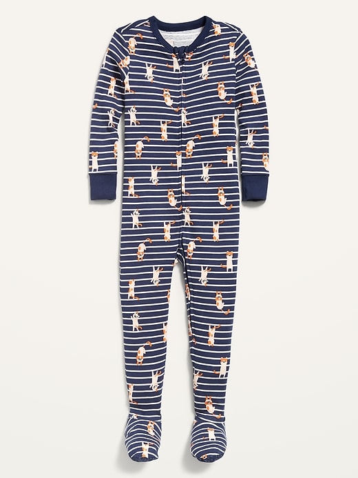 Unisex Printed OnePiece Footie Pajamas for Toddler & Baby Old Navy