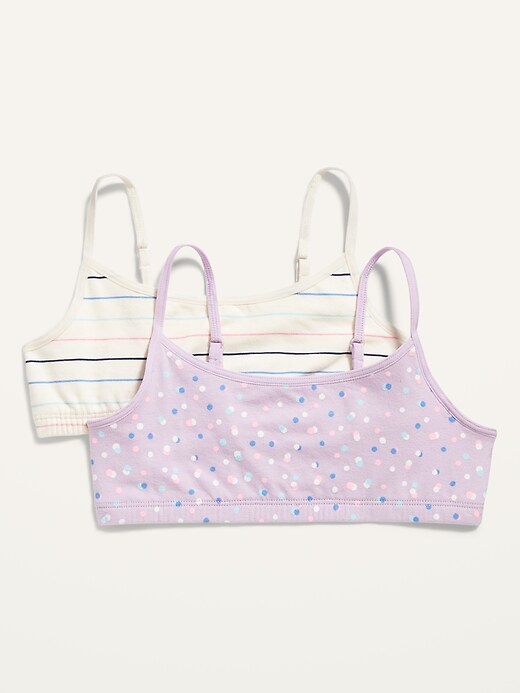 Printed Cami Bra 2-Pack for Girls | Old Navy