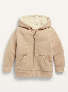 sherpa lined hoodie for toddlers