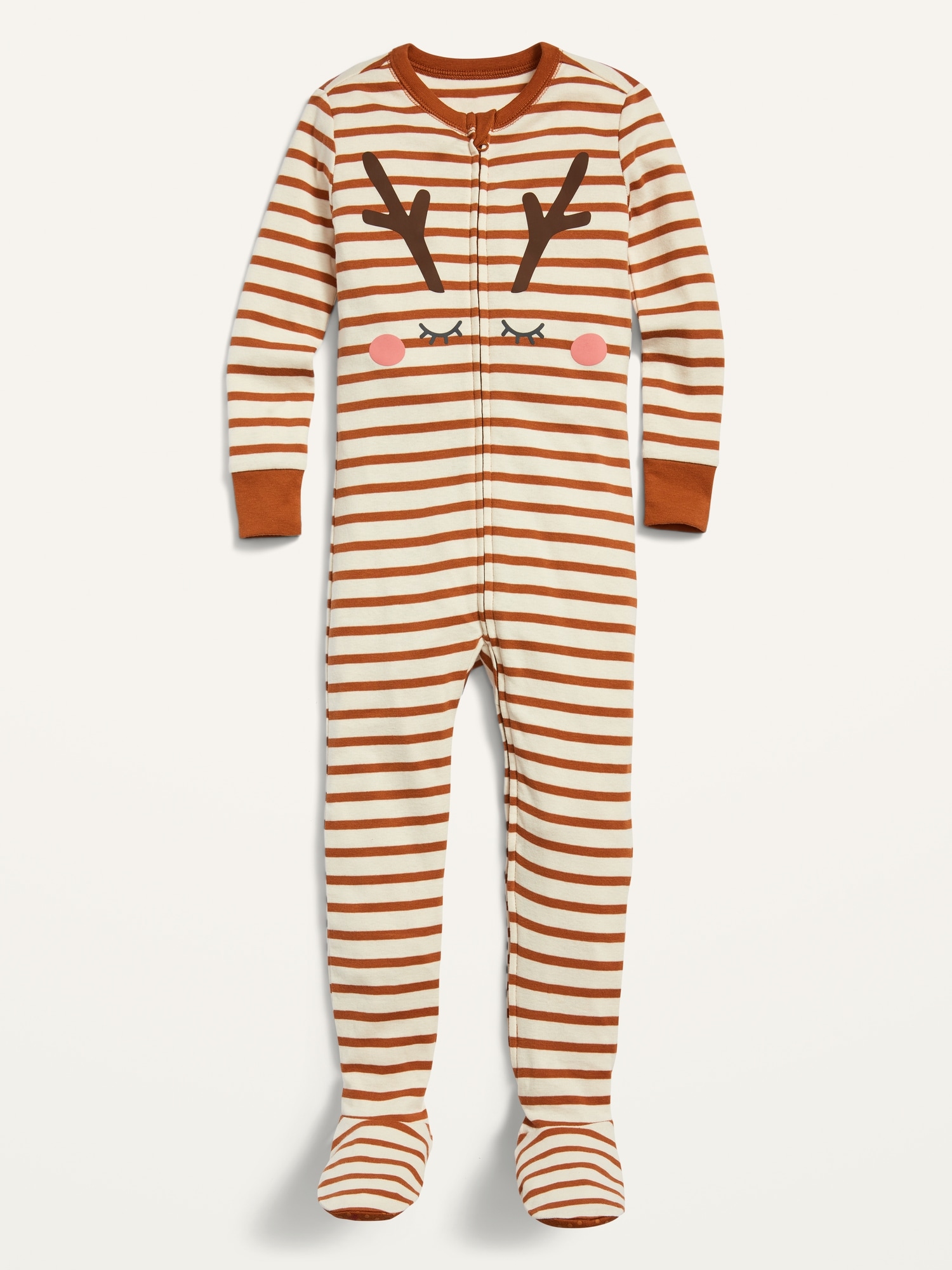 One piece holiday discount pajamas