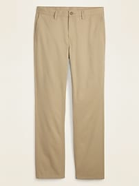 View large product image 3 of 3. Straight Uniform Non-Stretch Chino Pants