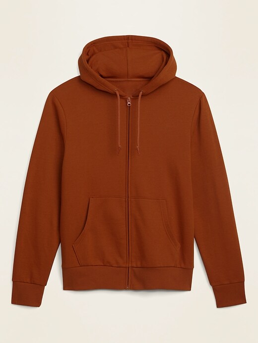 View large product image 2 of 2. Gender-Neutral Zip-Front Hoodie for Adults