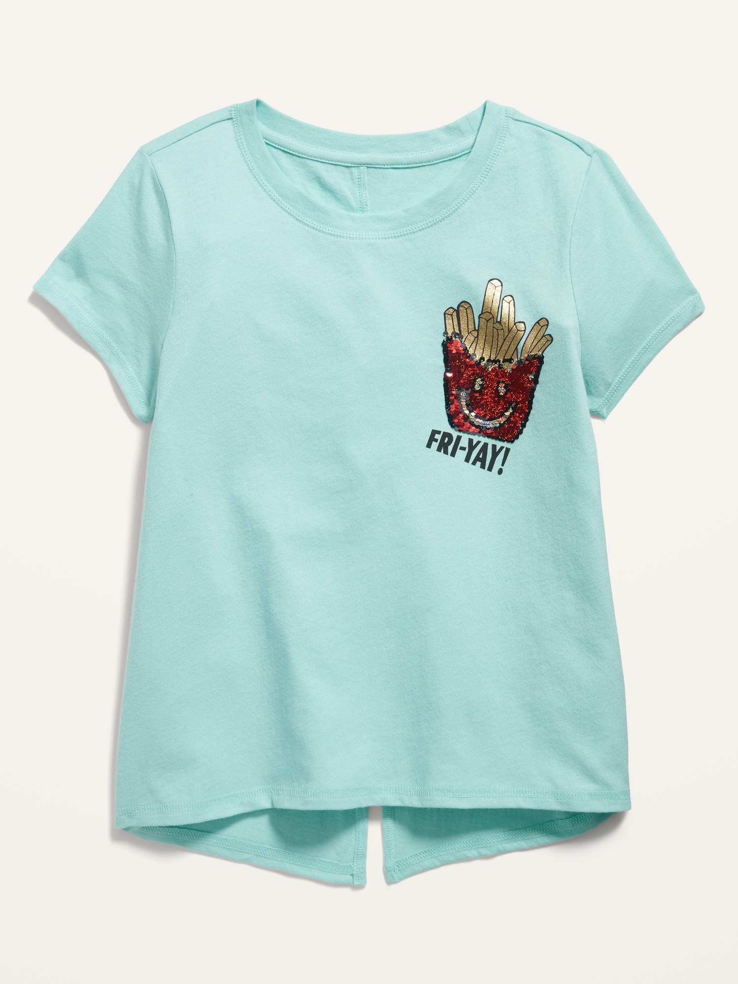 girls navy t shirt