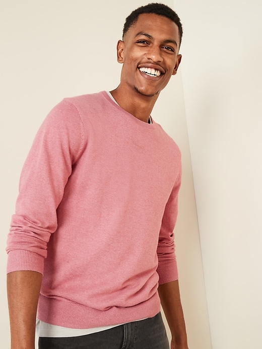 View large product image 1 of 2. Soft-Washed Crew-Neck Sweater