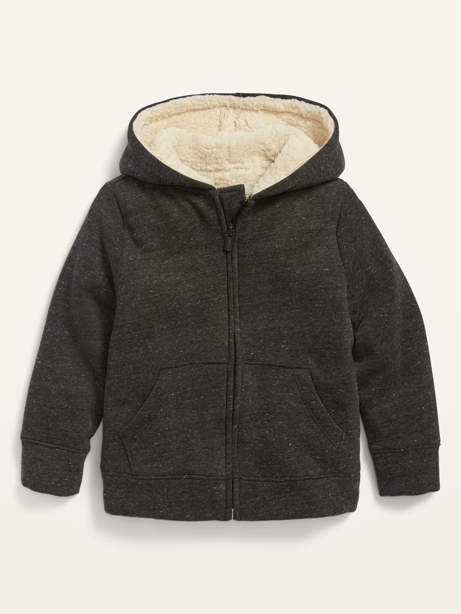 Unisex Sherpa Lined Zip Hoodie for Toddler Old Navy