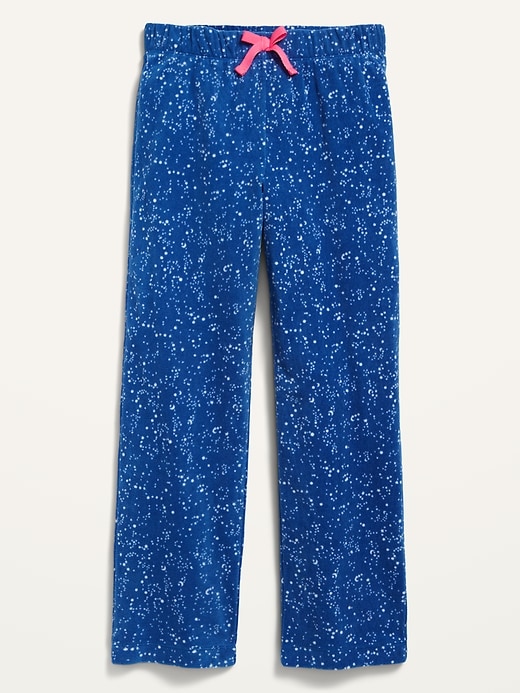 View large product image 1 of 1. Printed Micro Performance Fleece Pajama Pants for Girls