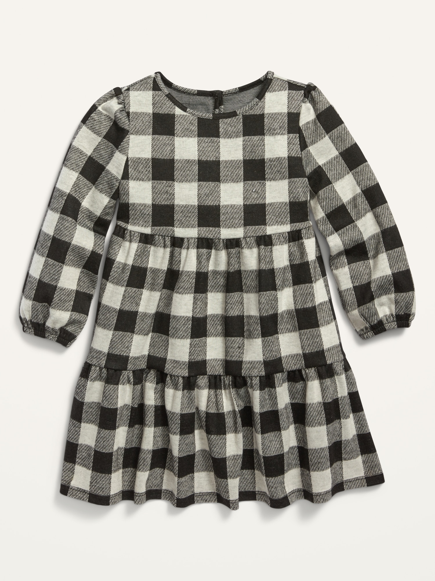 old navy plaid swing dress