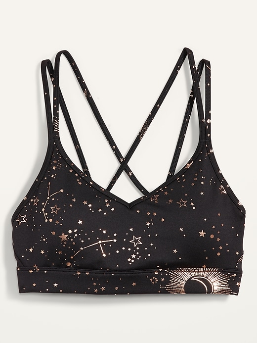Light Support Strappy Sports Bra for Women | Old Navy