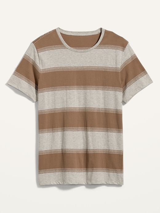 Image number 4 showing, Soft-Washed Striped Crew-Neck Tee