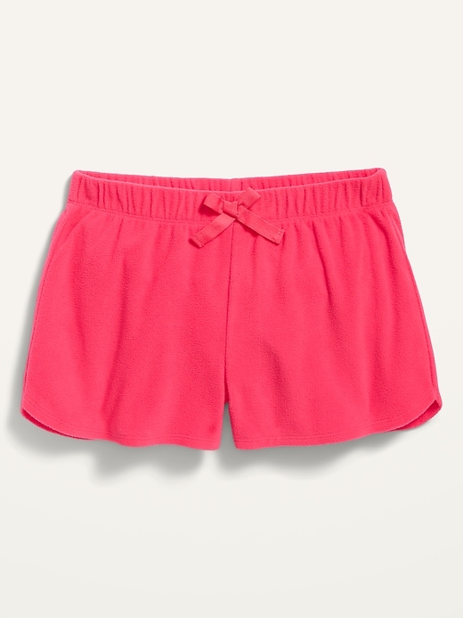 View large product image 1 of 1. Microfleece Pajama Shorts for Girls