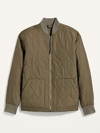 View large product image 3 of 3. Lightweight Water-Resistant Quilted Liner Jacket