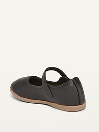 View large product image 3 of 4. Faux-Leather Mary-Janes for Toddler Girls