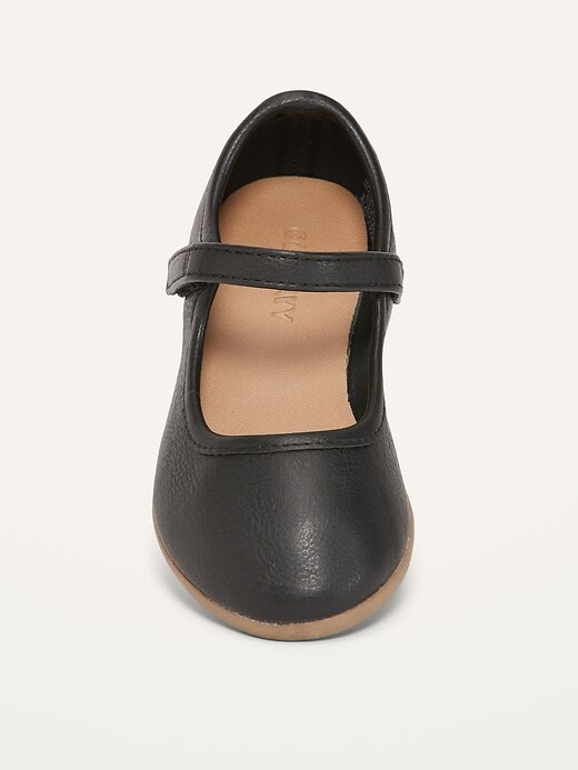 View large product image 2 of 4. Faux-Leather Mary-Janes for Toddler Girls