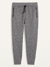 View large product image 3 of 3. Sweater-Fleece Zip-Pocket Jogger Sweatpants
