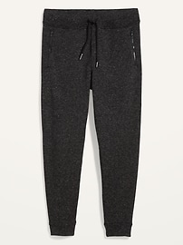 View large product image 3 of 3. Sweater-Fleece Zip-Pocket Jogger Sweatpants