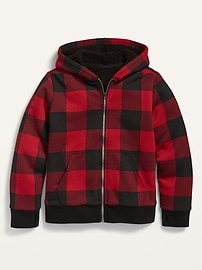 sherpa lined hoodie kids