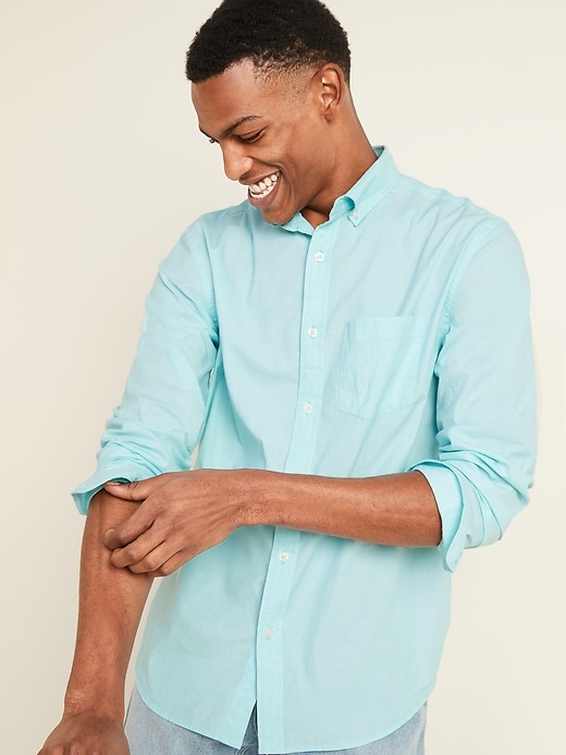 View large product image 1 of 3. Regular-Fit Built-In Flex Everyday Shirt