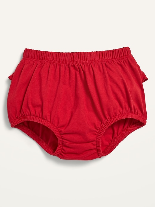 View large product image 1 of 2. Unisex Ruffle-Trim Bloomers for Baby