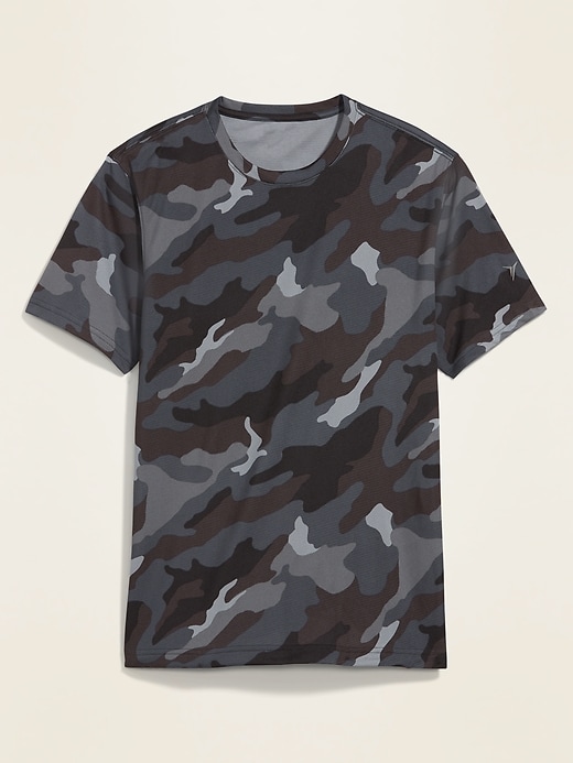 View large product image 2 of 2. Go-Dry Cool Odor-Control Core Camo Tee