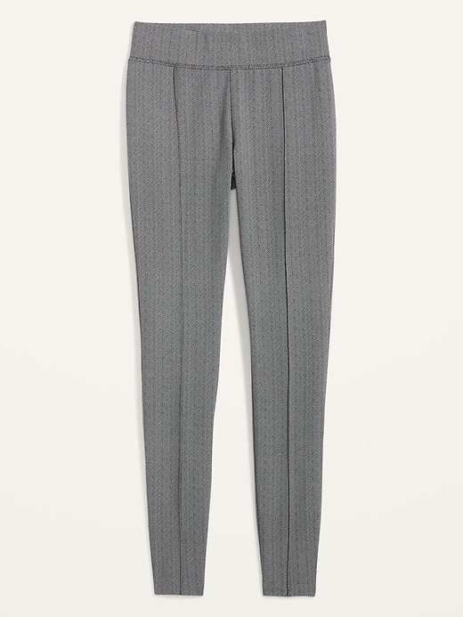 Image number 4 showing, High-Waisted Stevie Pintucked Patterned Pants for Women