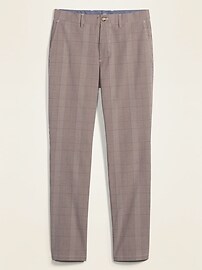 View large product image 3 of 3. Straight Ultimate Built-In Flex Patterned Chino Pants