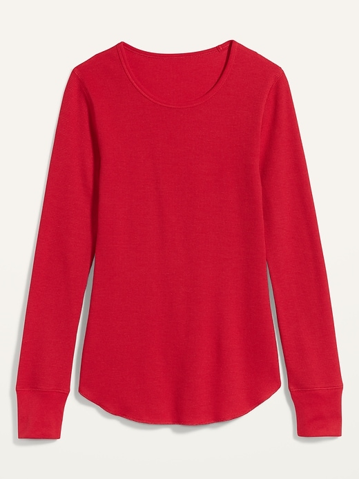 View large product image 1 of 1. Thermal-Knit Long-Sleeve Tee for Women