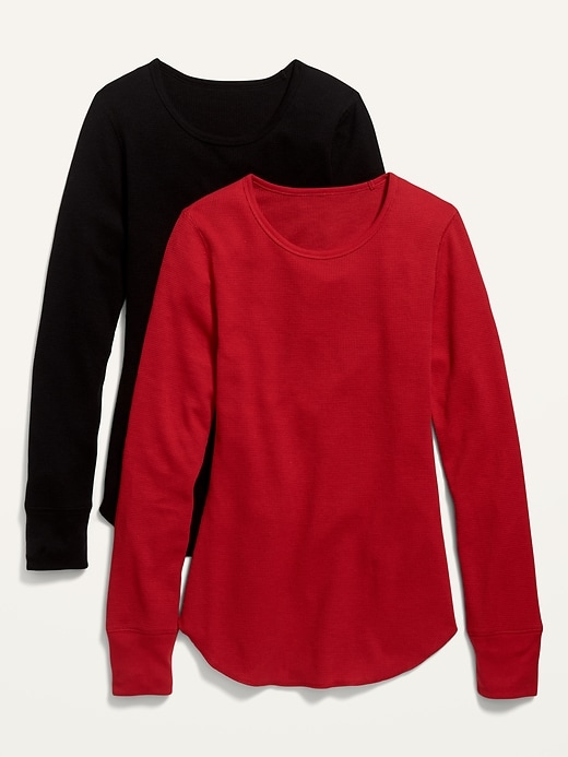 Thermal-Knit Long-Sleeve Tee 2-Pack for Women | Old Navy