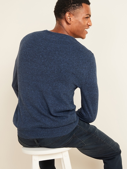 View large product image 2 of 3. Soft-Washed V-Neck Sweater