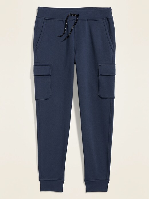 View large product image 2 of 2. Tapered Cargo Jogger Sweatpants