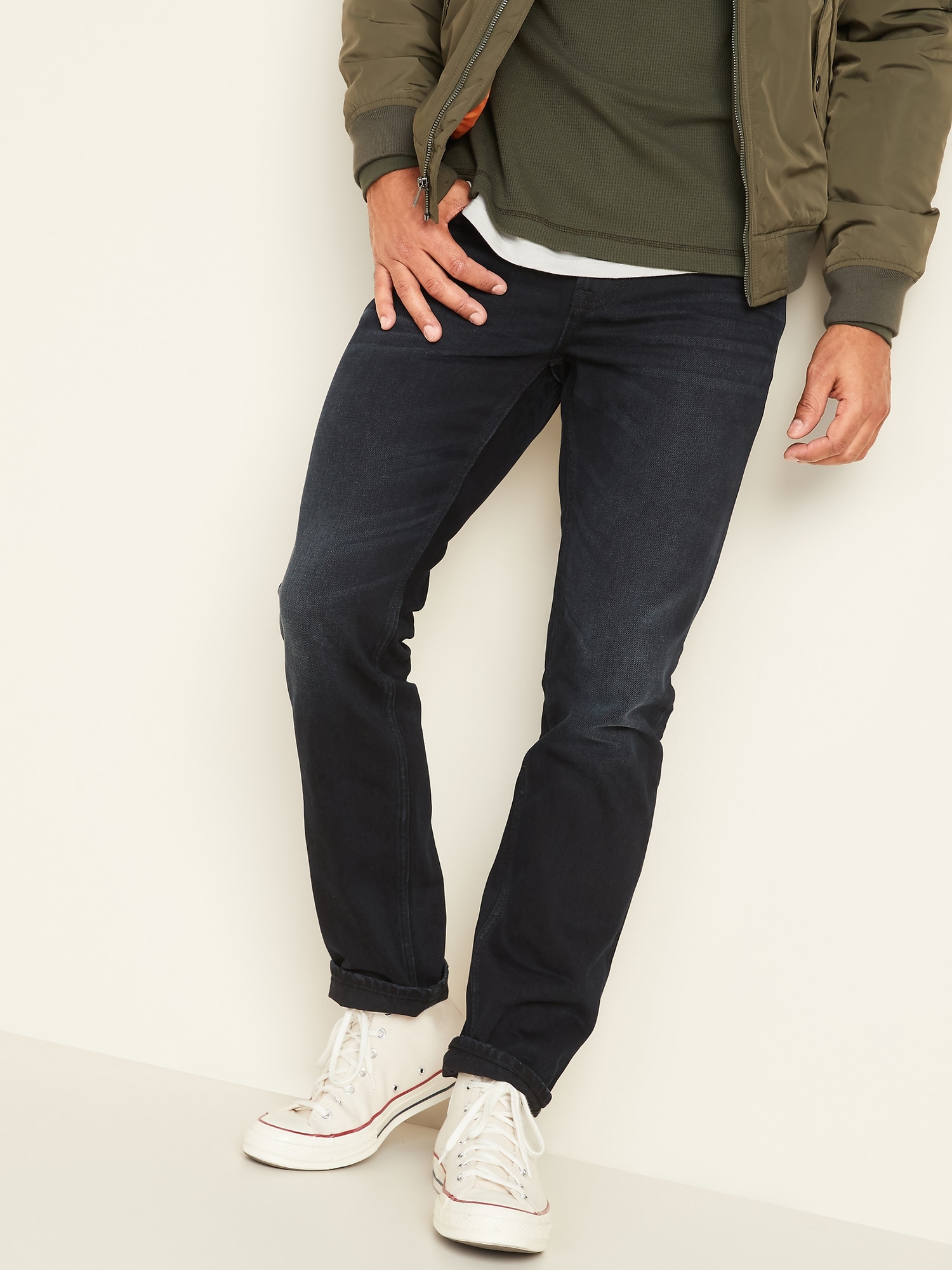 non stretch skinny jeans mens
