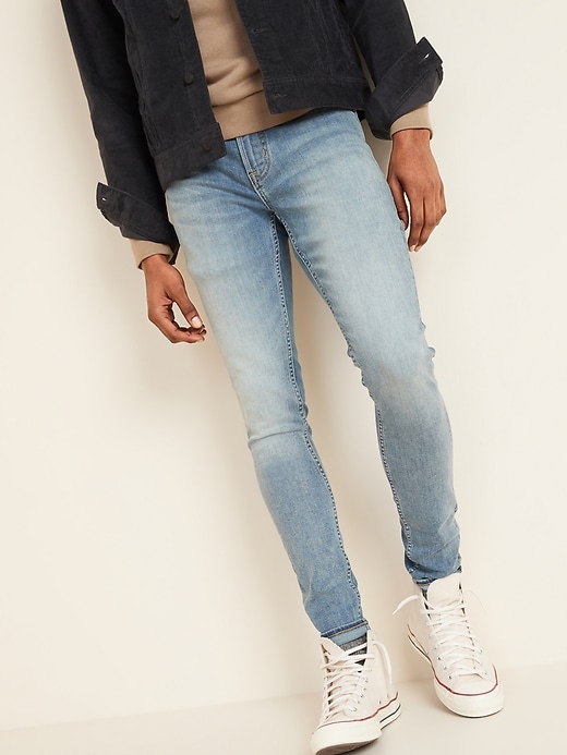 Image number 1 showing, Super Skinny Built-In Flex Max Jeans