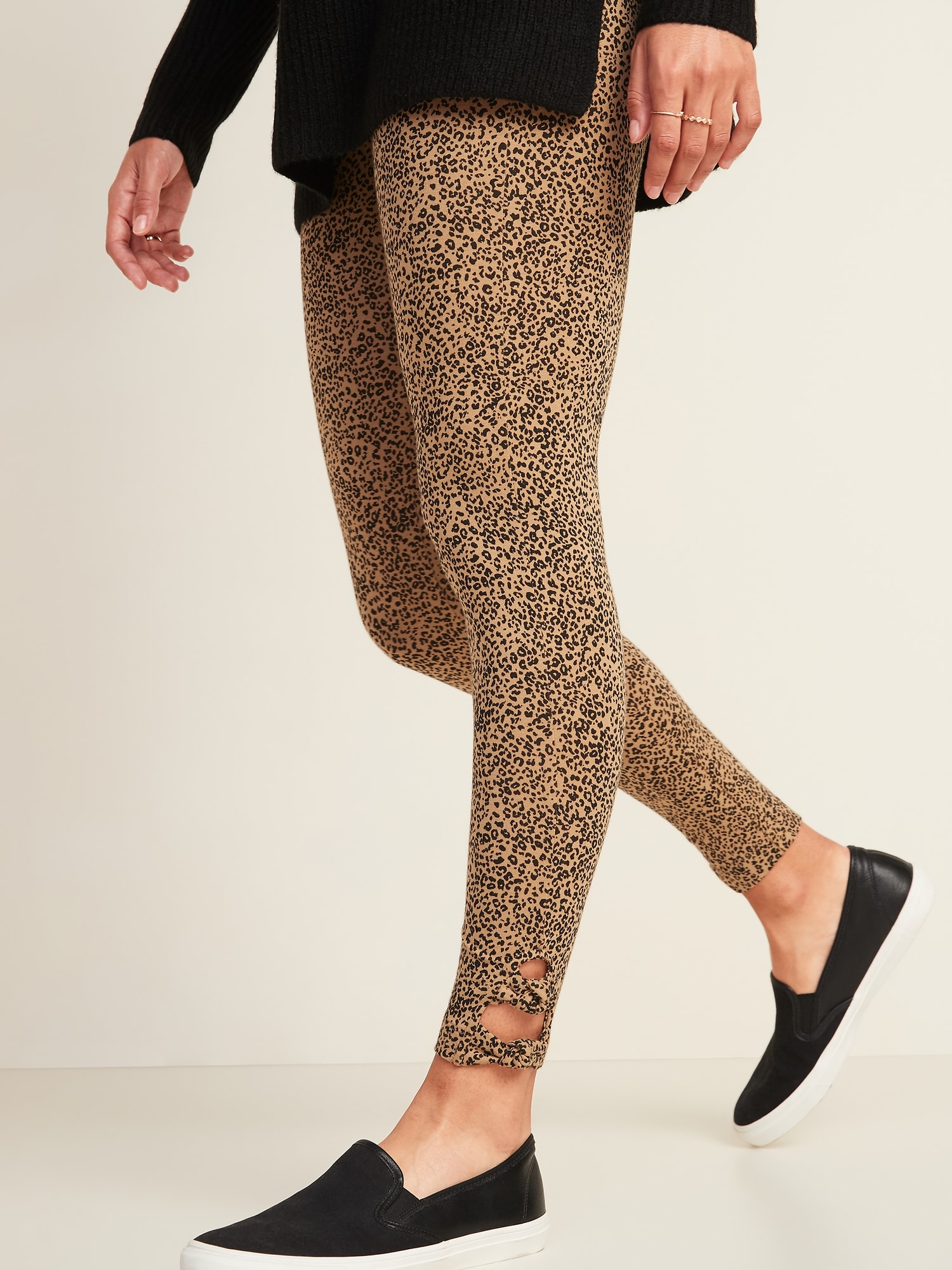 Old navy leopard outlet leggings