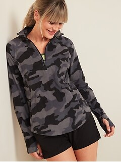 old navy quarter zip fleece