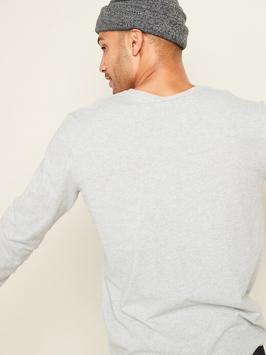 View large product image 2 of 3. Soft-Washed Crew-Neck Long-Sleeve Tee