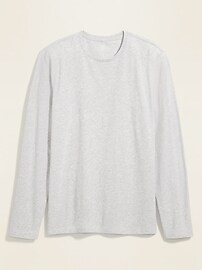 View large product image 3 of 3. Soft-Washed Crew-Neck Long-Sleeve Tee