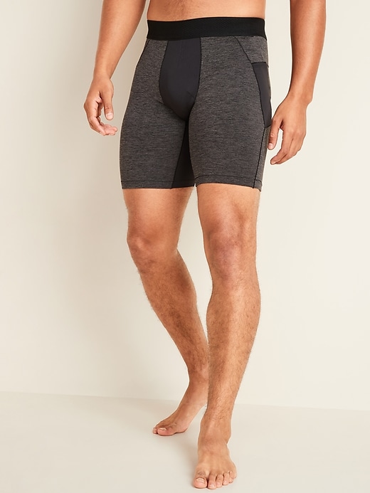 Oldnavy Go-Dry Cool Odor-Control Base Layer Shorts for Men -- 9-inch inseam