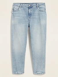 Extra High-Waisted Secret-Slim Pockets Sky-Hi Straight Plus-Size Jeans