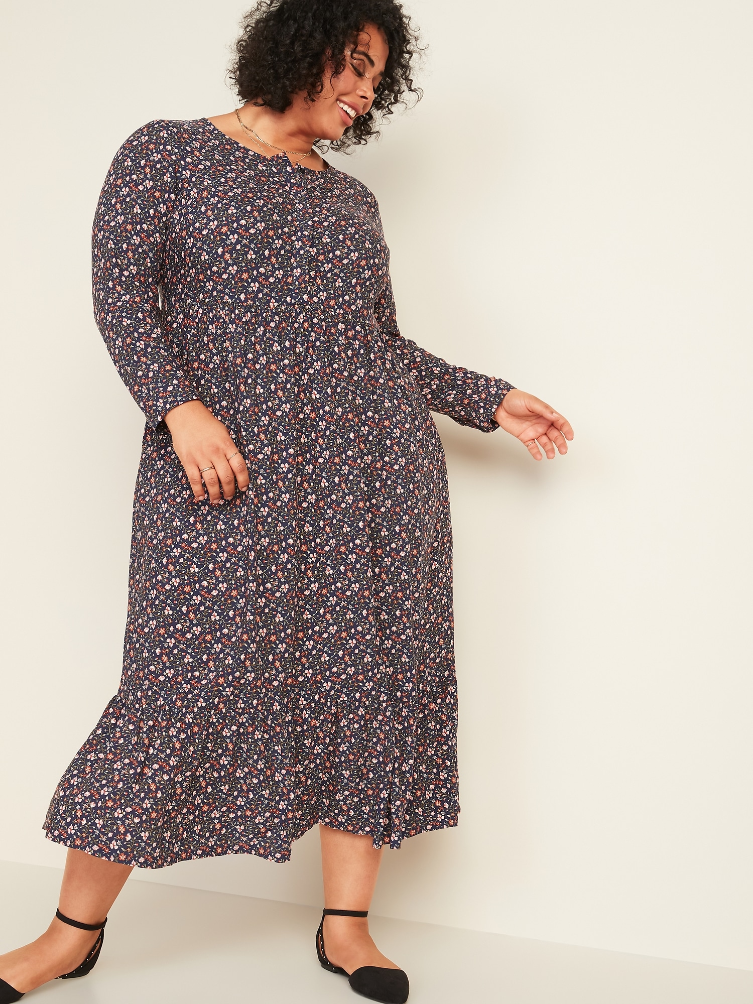 old navy floral maxi dress