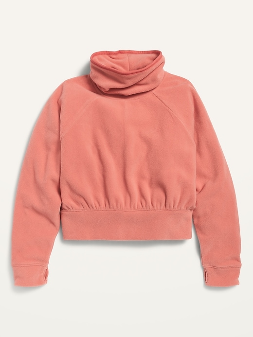 View large product image 1 of 1. Funnel-Neck Microfleece Pullover for Girls