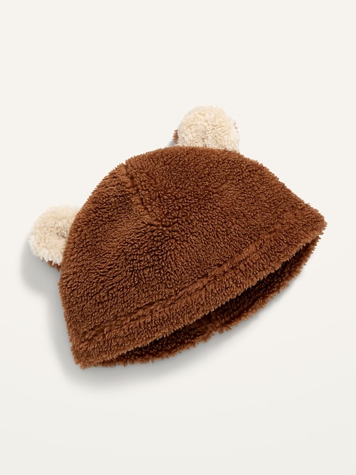 View large product image 1 of 1. Sherpa Bear-Critter Beanie for Baby